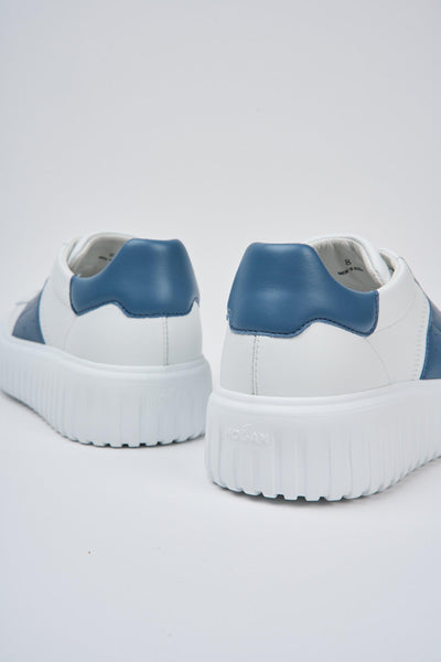Sneaker Bianco/avio Uomo