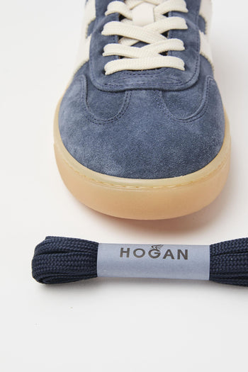 Sneaker Blu/yogurt Uomo - 4