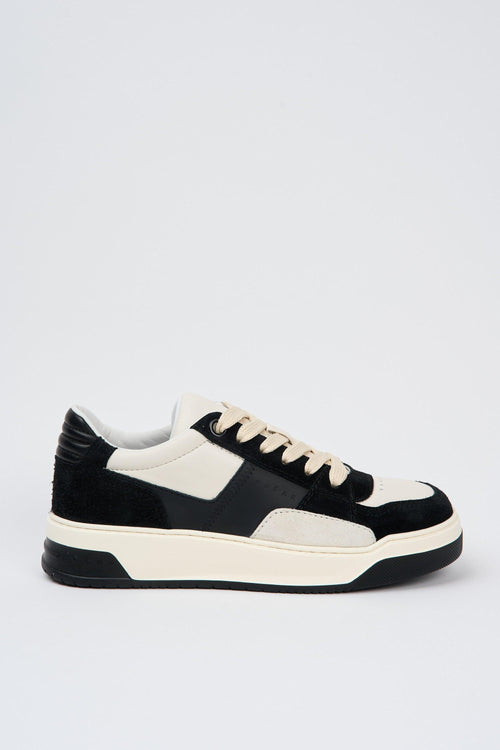 Sneaker Nero/yogurt Uomo