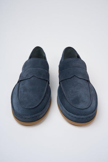 Mocassino Blu Tuareg Uomo - 4