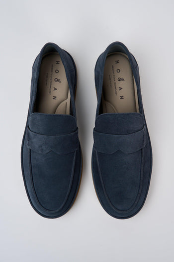 Mocassino Blu Tuareg Uomo - 5