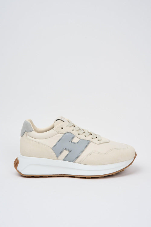 Sneaker Bianco/azzurro Donna
