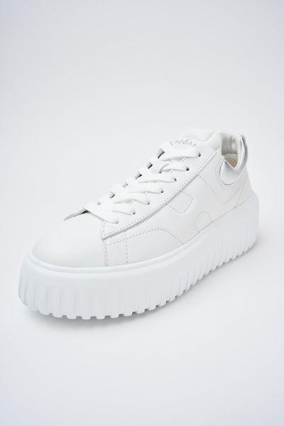 Sneaker Bianco/argento Donna