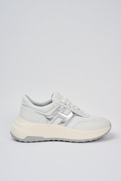 Sneaker Bianco/argento Donna