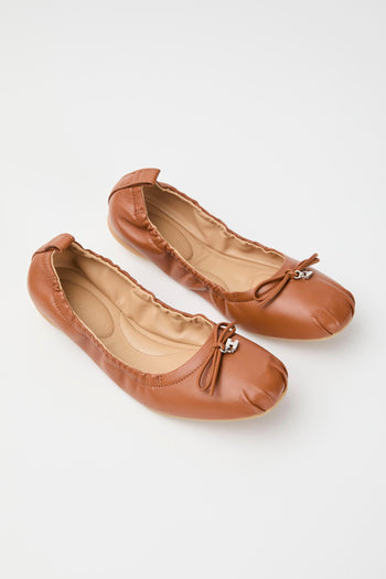 Ballerina Cuoio Scuro Donna - 8