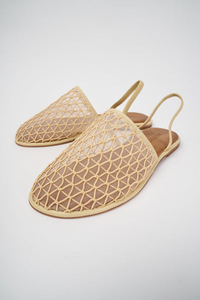 Sandalo Italian Straw Donna