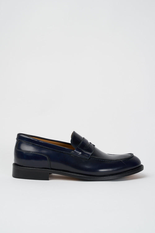 Mocassino Blu Uomo