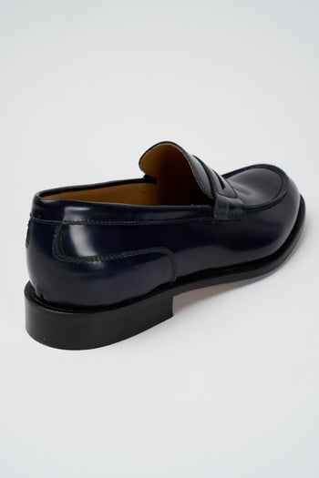 Mocassino Blu Uomo - 4