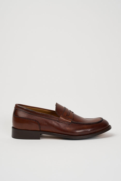 Mocassino Cuoio Uomo