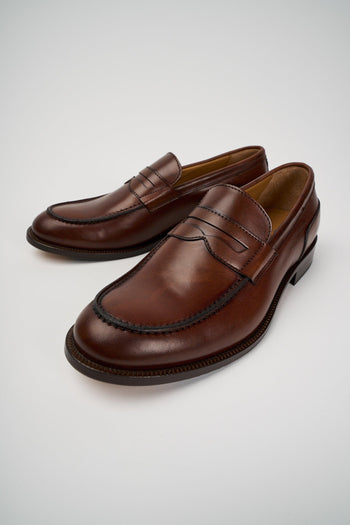 Mocassino Cuoio Uomo - 5