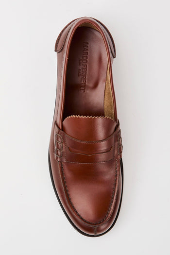 Mocassino Cuoio Uomo - 2