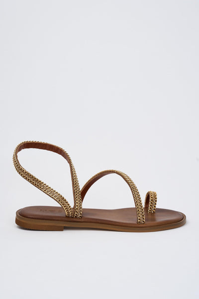 Sandalo Tan+oro Donna
