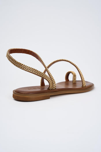 Sandalo Tan+oro Donna - 3