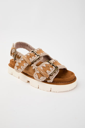 Sandalo Cognac Donna - 4