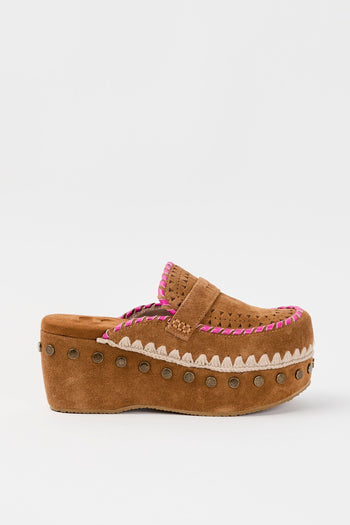Sabot Cognac Donna - 3