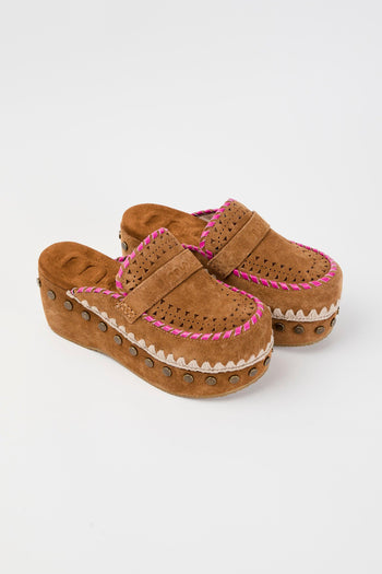 Sabot Cognac Donna - 4