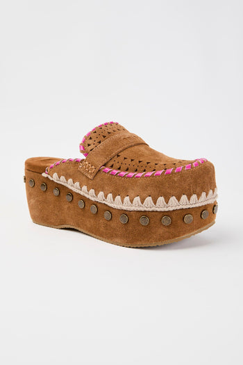 Sabot Cognac Donna - 5