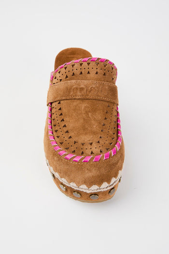 Sabot Cognac Donna - 7