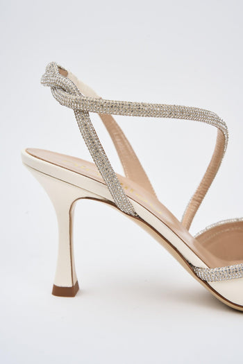 Slingback Avorio Donna - 2
