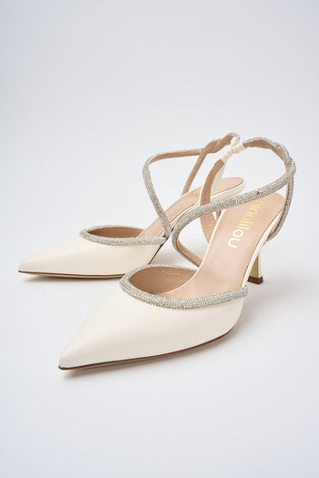 Slingback Avorio Donna - 4