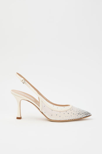 Slingback Avorio Donna - 4
