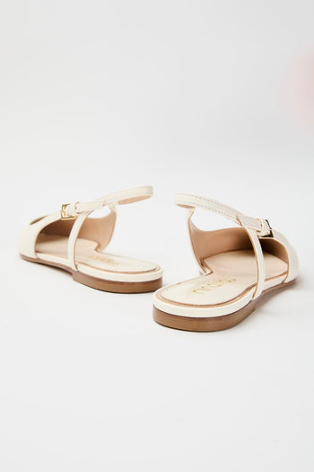 Slingback Avorio Donna - 4