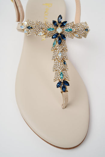 Sandalo Blu Donna - 3