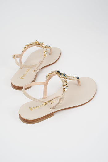 Sandalo Blu Donna - 4
