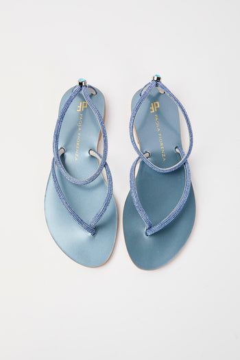 Sandalo Light Azzurro Donna - 5