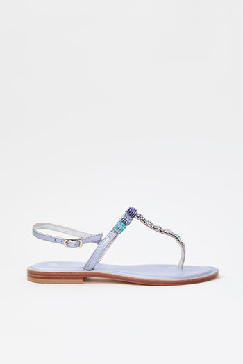 Infradito Jeans Blu Donna - 4