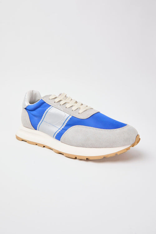 Sneaker Bleu Gris Uomo