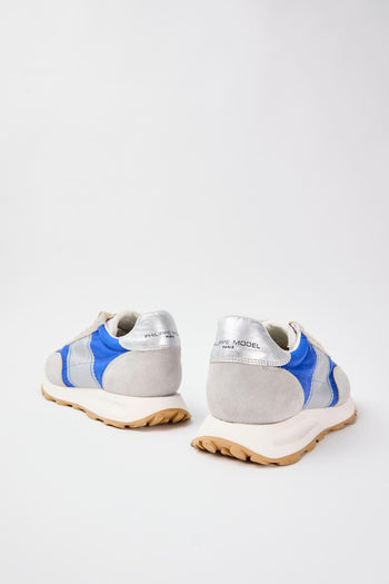 Sneaker Bleu Gris Uomo - 3
