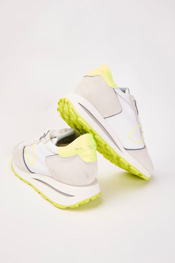 Sneaker Blanc Jaune Uomo - 6