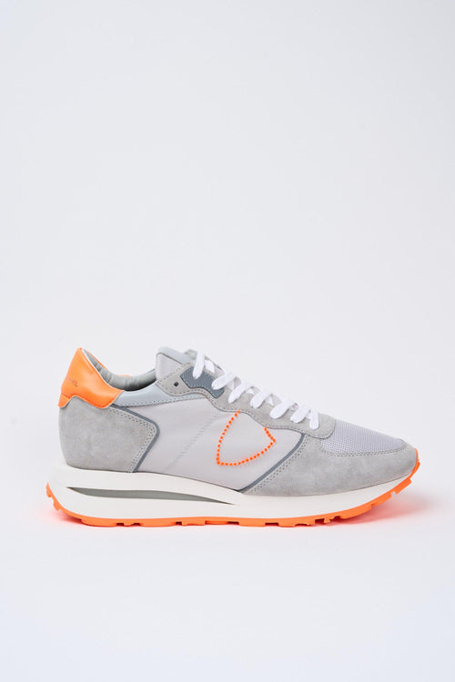 Sneaker Gris Orange Uomo