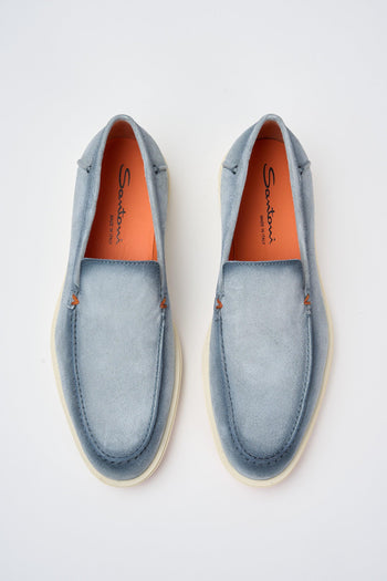 Mocassino Light Blue Uomo - 5
