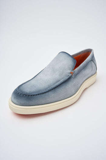Mocassino Light Blue Uomo - 4