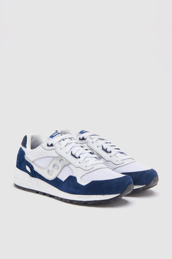 Sneaker White/navy/silver Uomo - 3