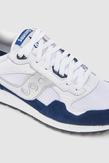 Sneaker White/navy/silver Uomo - 4