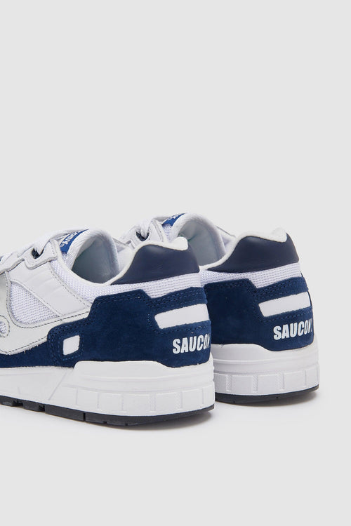 Sneaker White/navy/silver Uomo