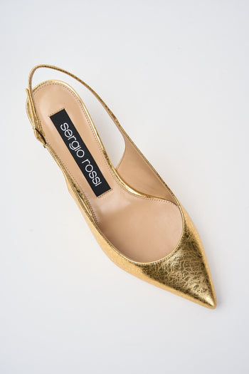 Slingback Oro Donna - 2