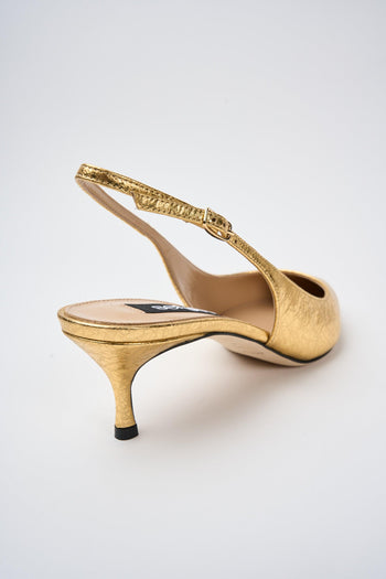 Slingback Oro Donna - 3