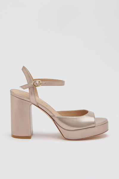 Sandalo Champagne Donna