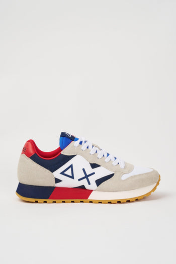Sneaker Bianco/navy Blue Uomo - 3