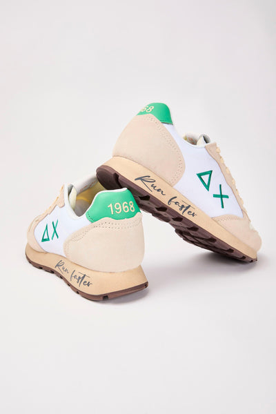 Sneaker Bianco/verde Uomo