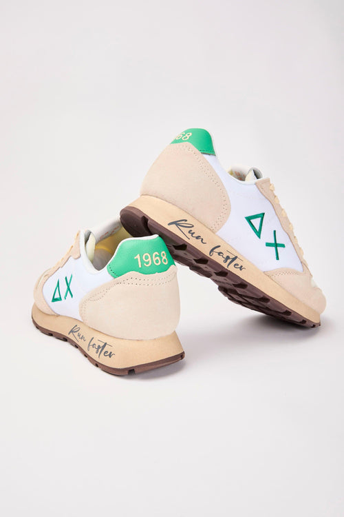 Sneaker Bianco/verde Uomo