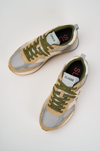 Sneaker Beige Uomo - 4
