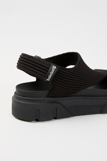 Sandalo Black Knit Donna - 2