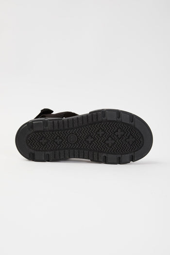 Sandalo Black Knit Donna - 4