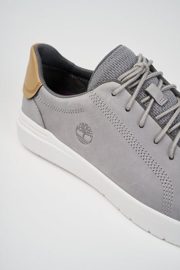 Sneaker Light Grey Nubuck Uomo - 5