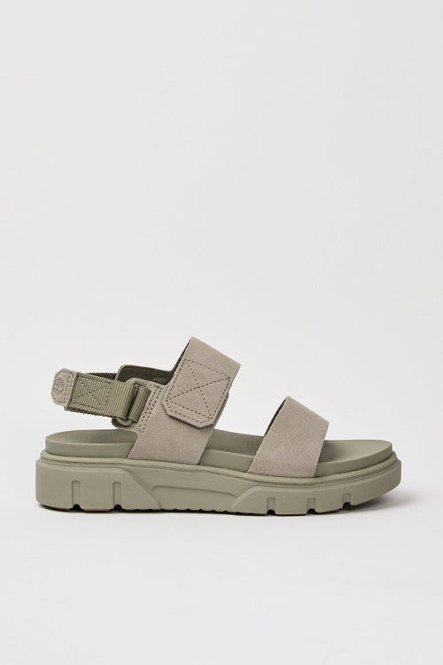 Sandalo Light Taupe Suede Donna